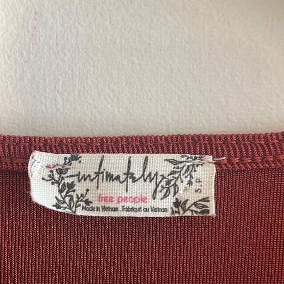 Intimately Free People Rust Top Size Small - Picture 4 of 7
